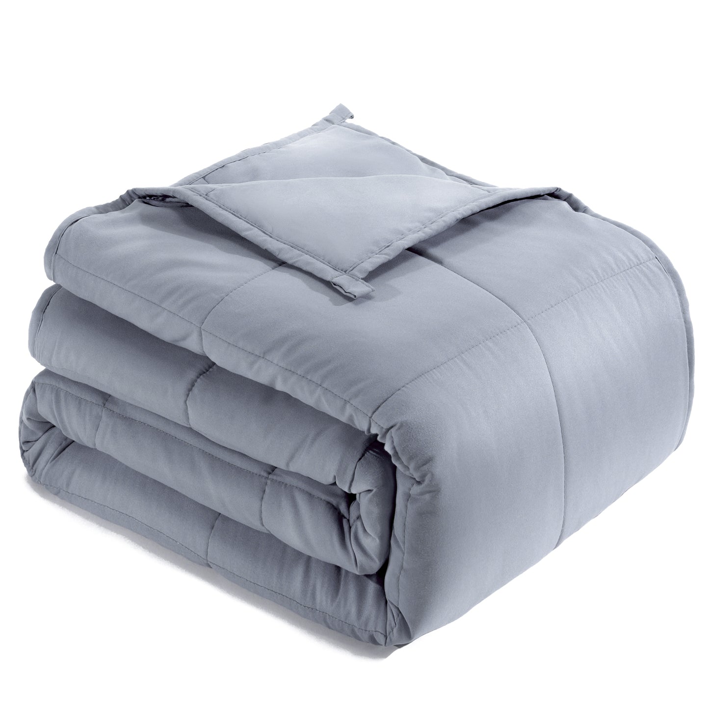 Breathable All-Season Weighted Blanket for Adults - Grey