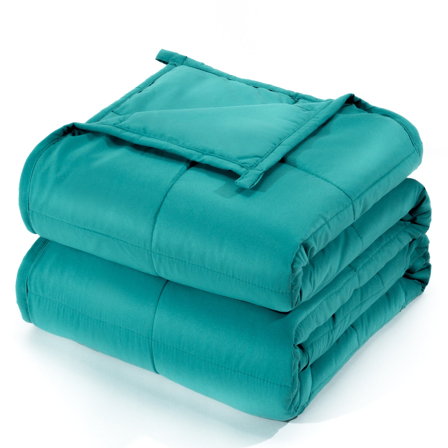 Breathable All-Season Weighted Blanket for Adults - Green